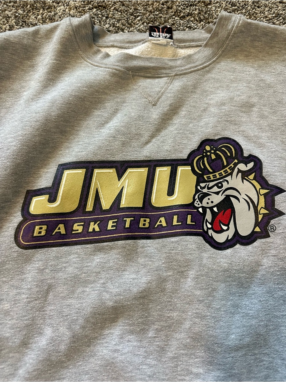 JMU Basketball Sweatshirt Crewneck